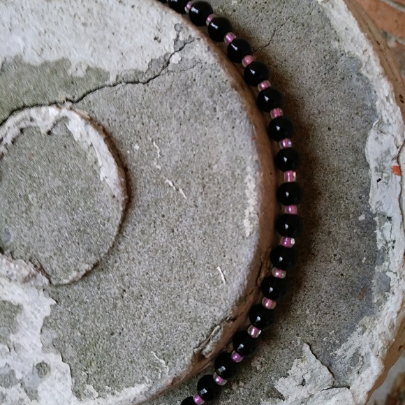 BEAUTIFUL BIG beaded necklace!! - Picture 3 of 3